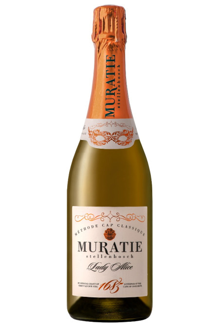 Muratie Lady Alice Methode Cap Classique Rosé, South African Sparkling Wine, 750ml